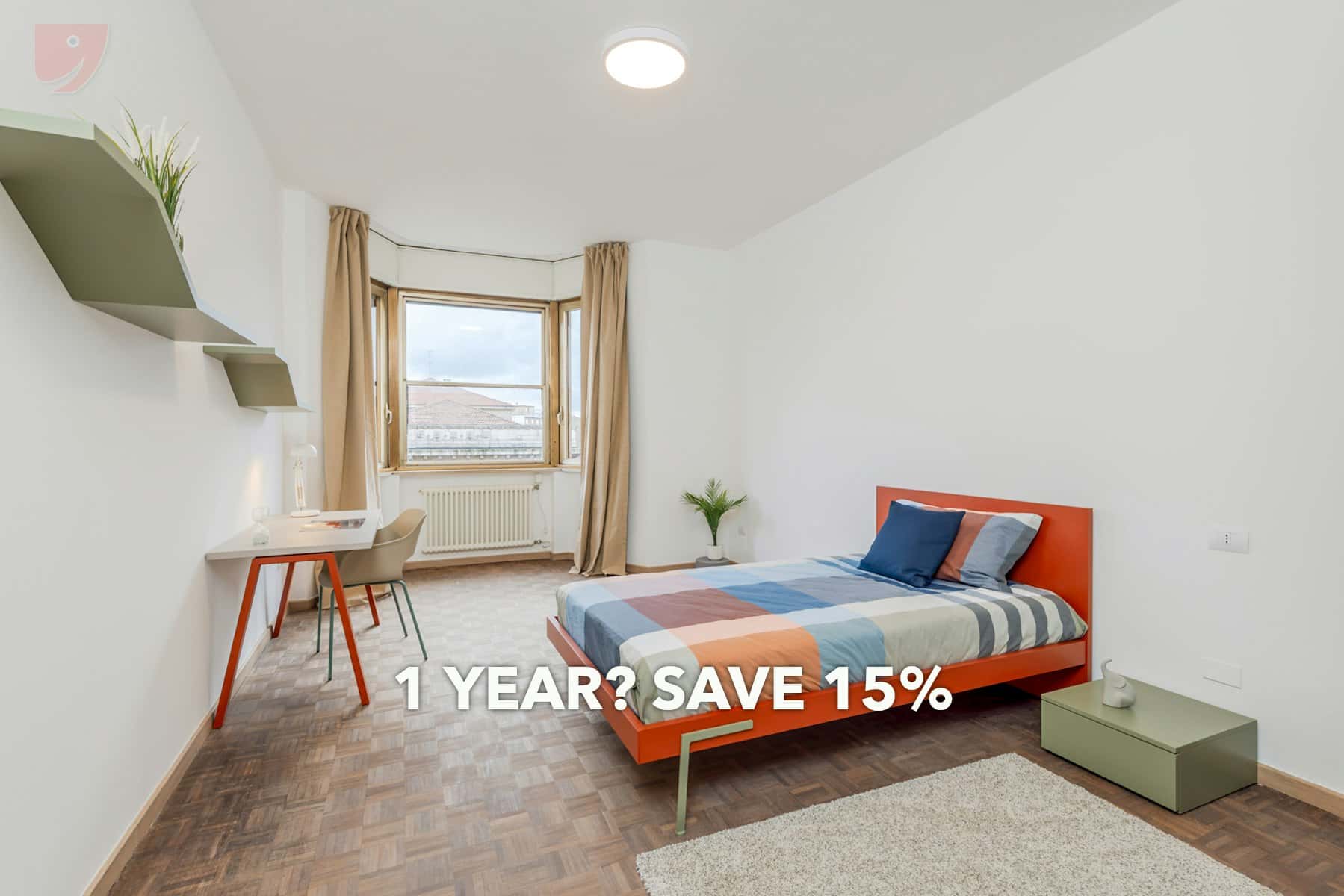 Room in Viale Cavour, Ferrara for 185 m² with 9 bedrooms