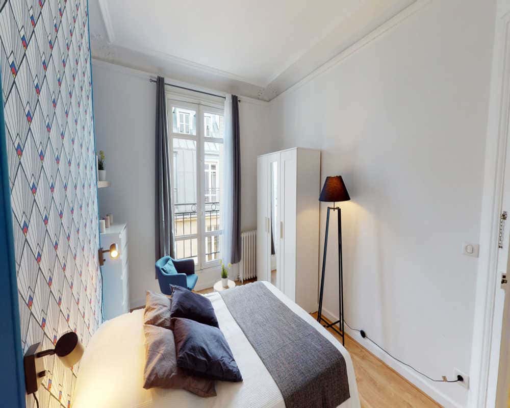 Chambre dans le boulevard Malesherbes
