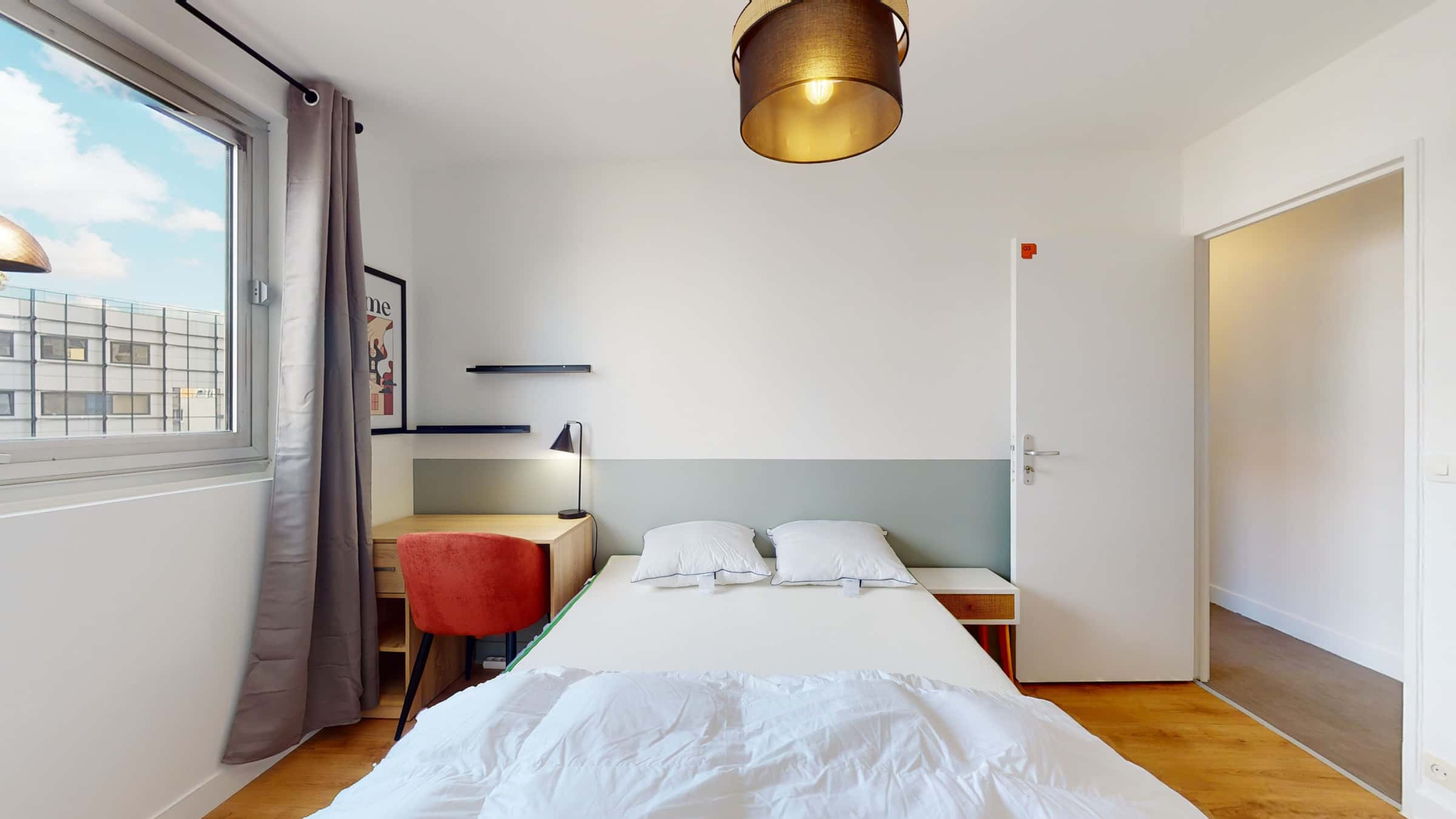 Courbevoie Damiers - Private Room (3)