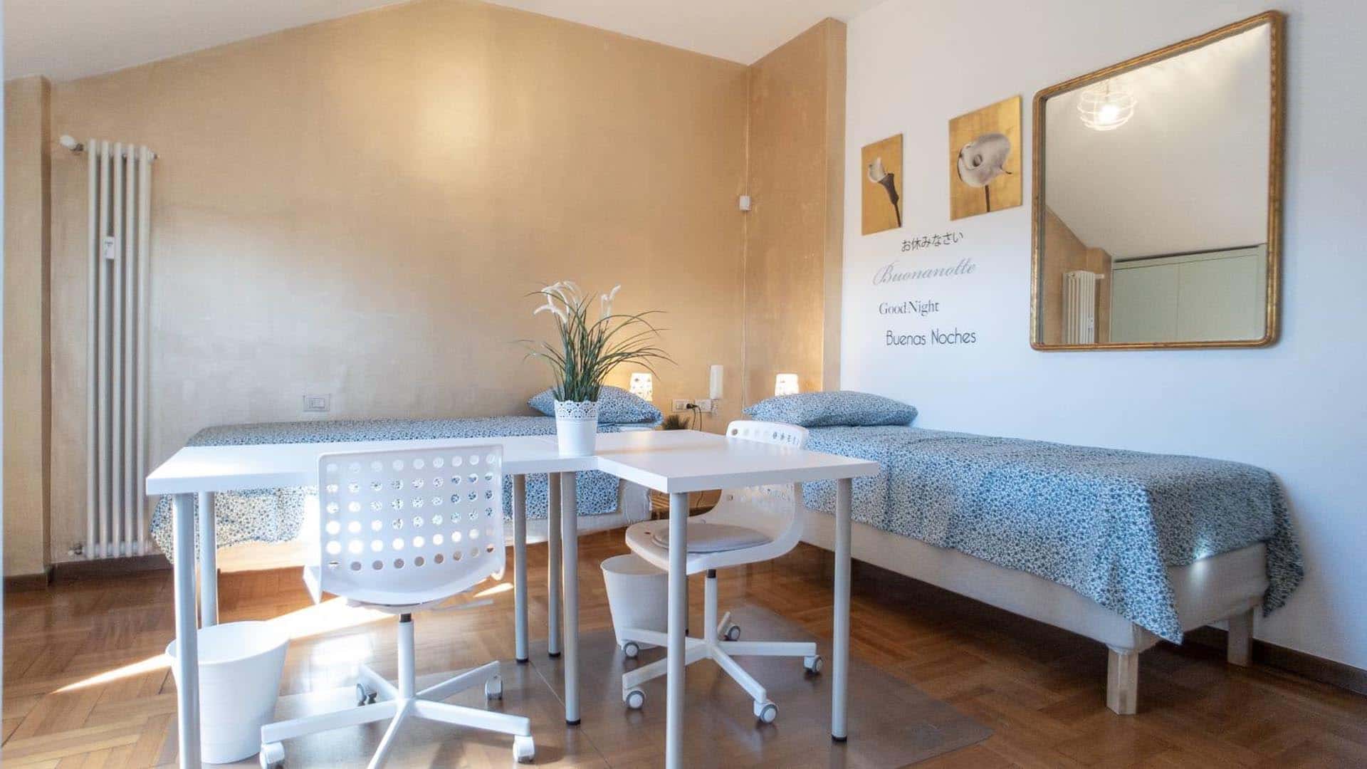 via degli scipioni 6  shared room d5 - bed b