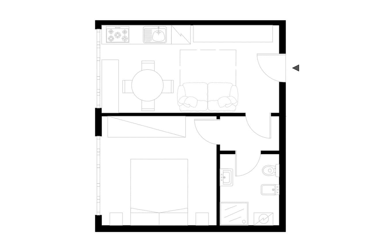 Apartment Milan, 1 bed — photo 33