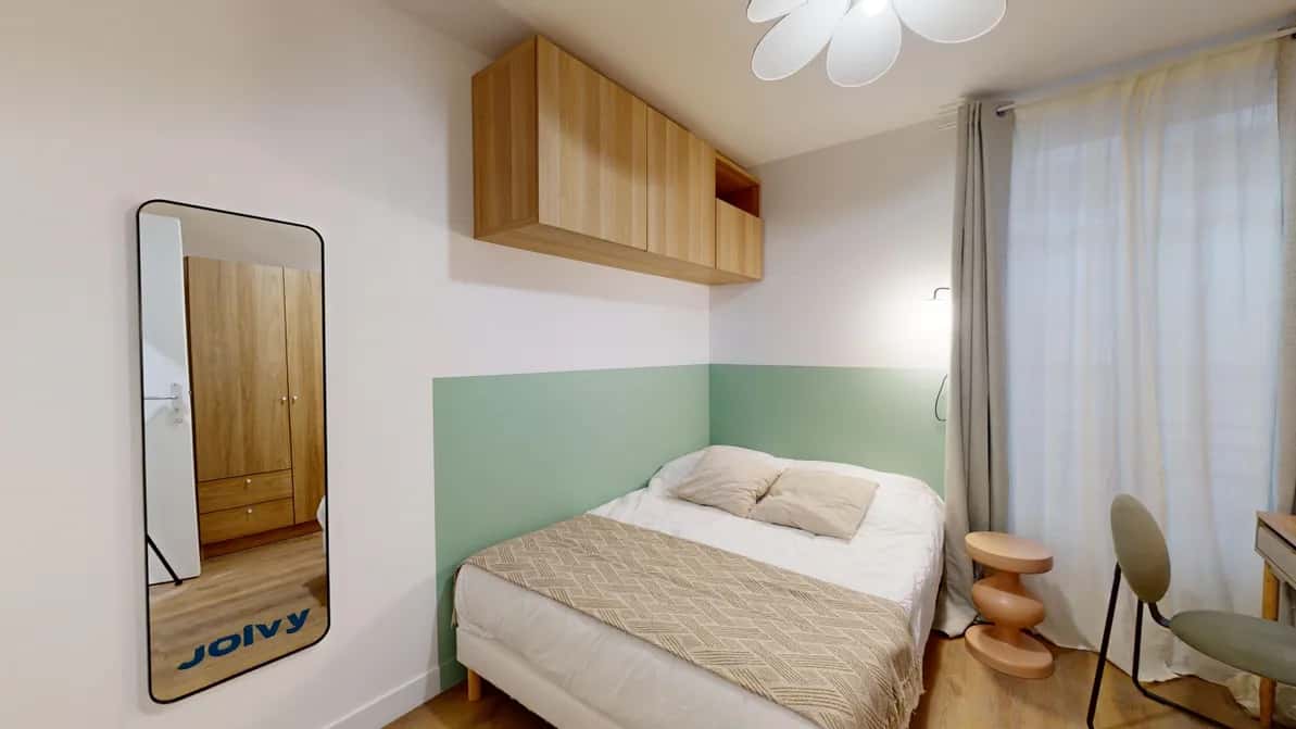Chambre dans le 23 Rue du Buisson Saint-Louis