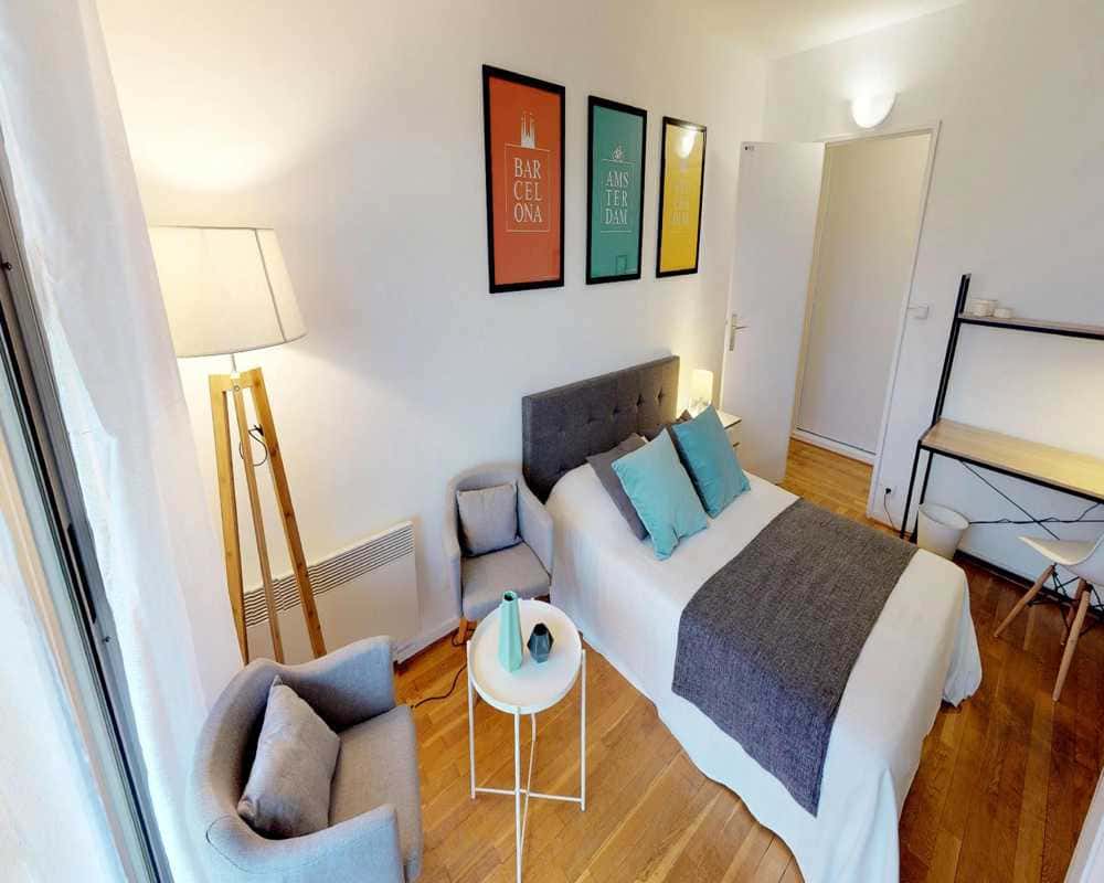Chambre dans le Rue du Bourbonnais