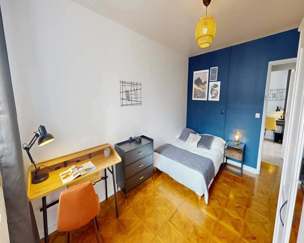 Chambre dans le Rue Riquet