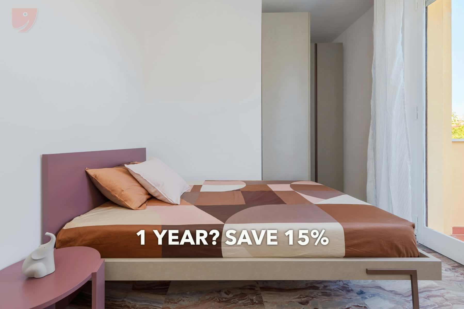 Room in Via Giuseppe Compagnoni, Ferrara for 172 m² with 9 bedrooms