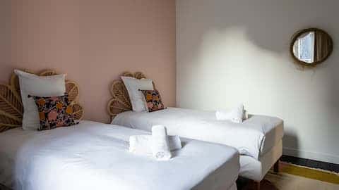 chambre 2 lits simples