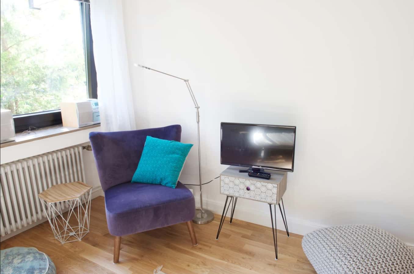 Sunny furnished apartment with balcony in Düsseltal - Photo 1