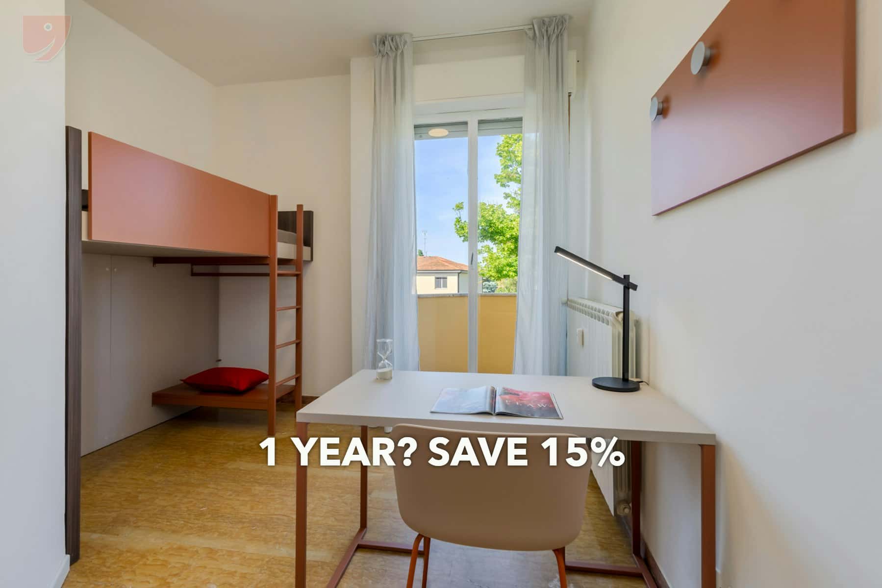 Stanza in Via Giuseppe Compagnoni, Ferrara di 172 m² con 9 camere