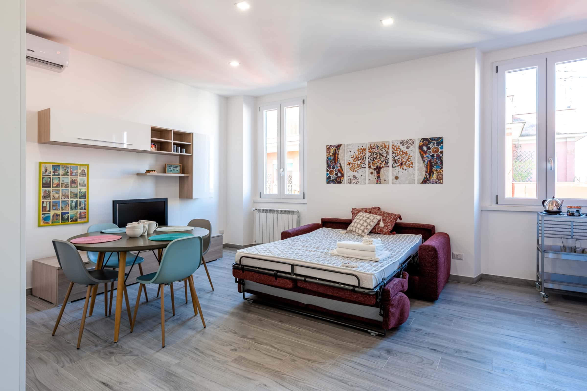 Luminoso Trilocale in Garbatella - Roma