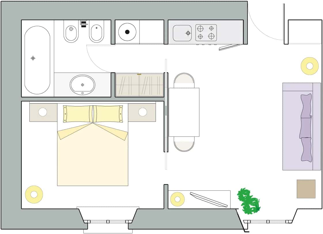 Apartment Milan, 1 bed — photo 18
