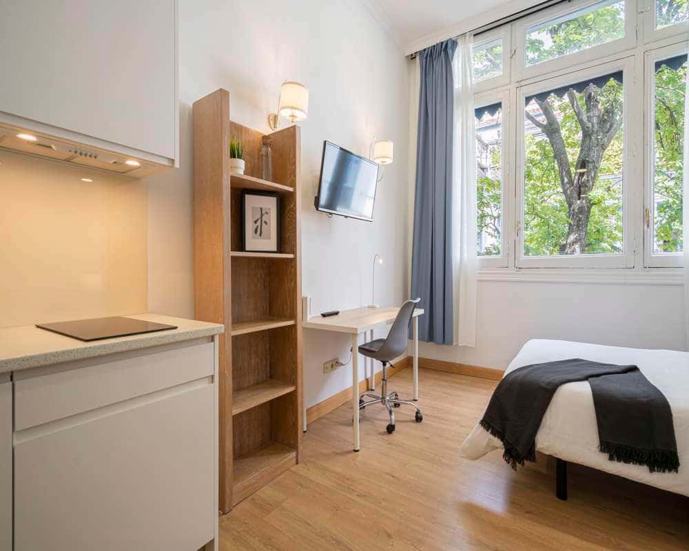 Habitación individual en la San Lorenzo