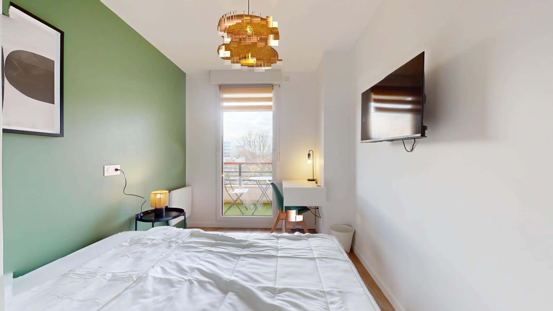 Chambre 1 - Colombes - De Gaulle