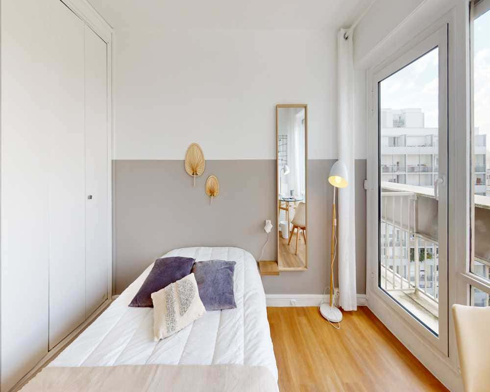 Chambre dans le Rue Dunois