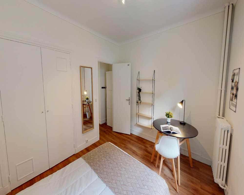 Chambre dans le Rue de Saussure