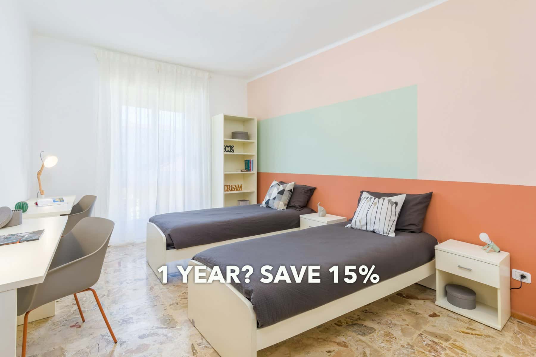 Room in Vicolo dalla Piccola, Trento for 70 m² with 3 bedrooms
