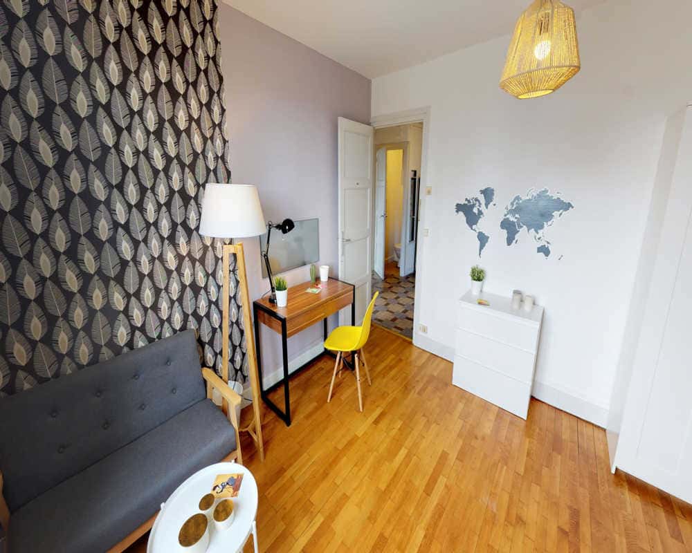 Chambre dans le cours Lafayette