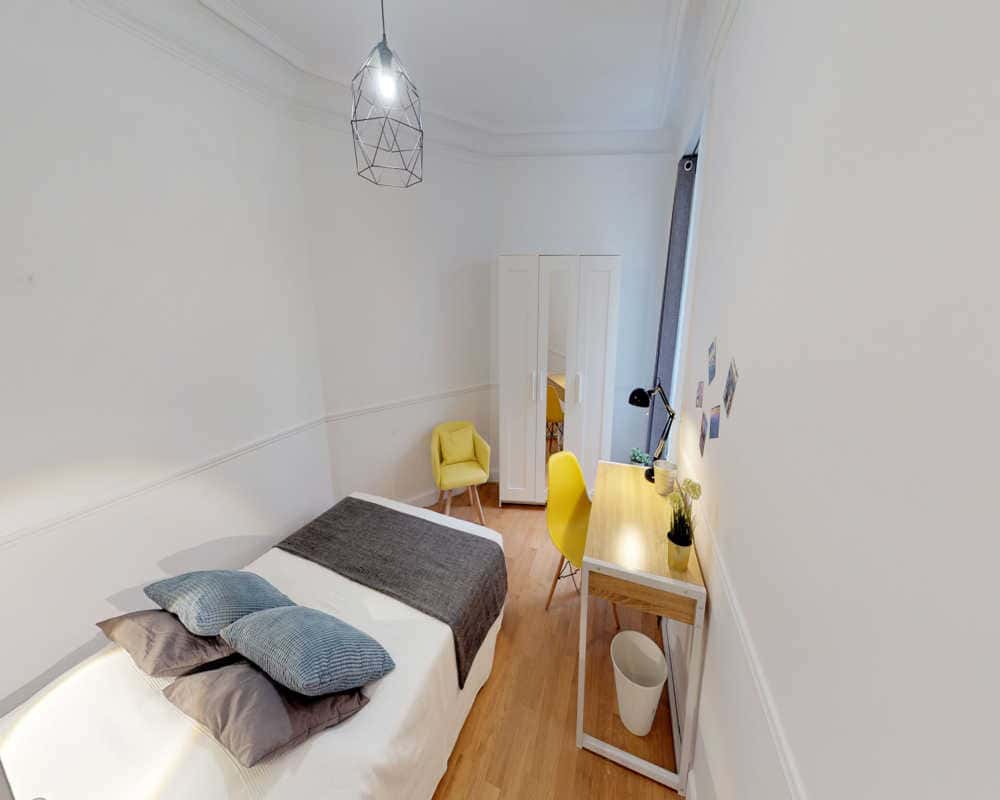 Chambre dans le rue Denis Poisson