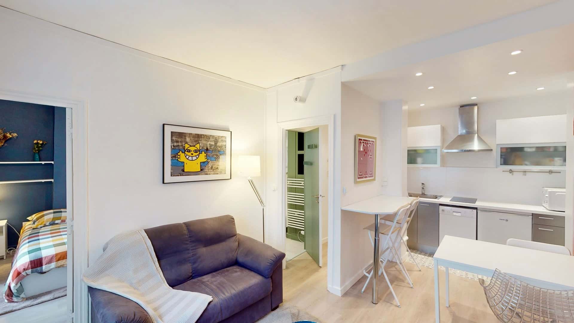 Apartment 1 bedroom 28m²