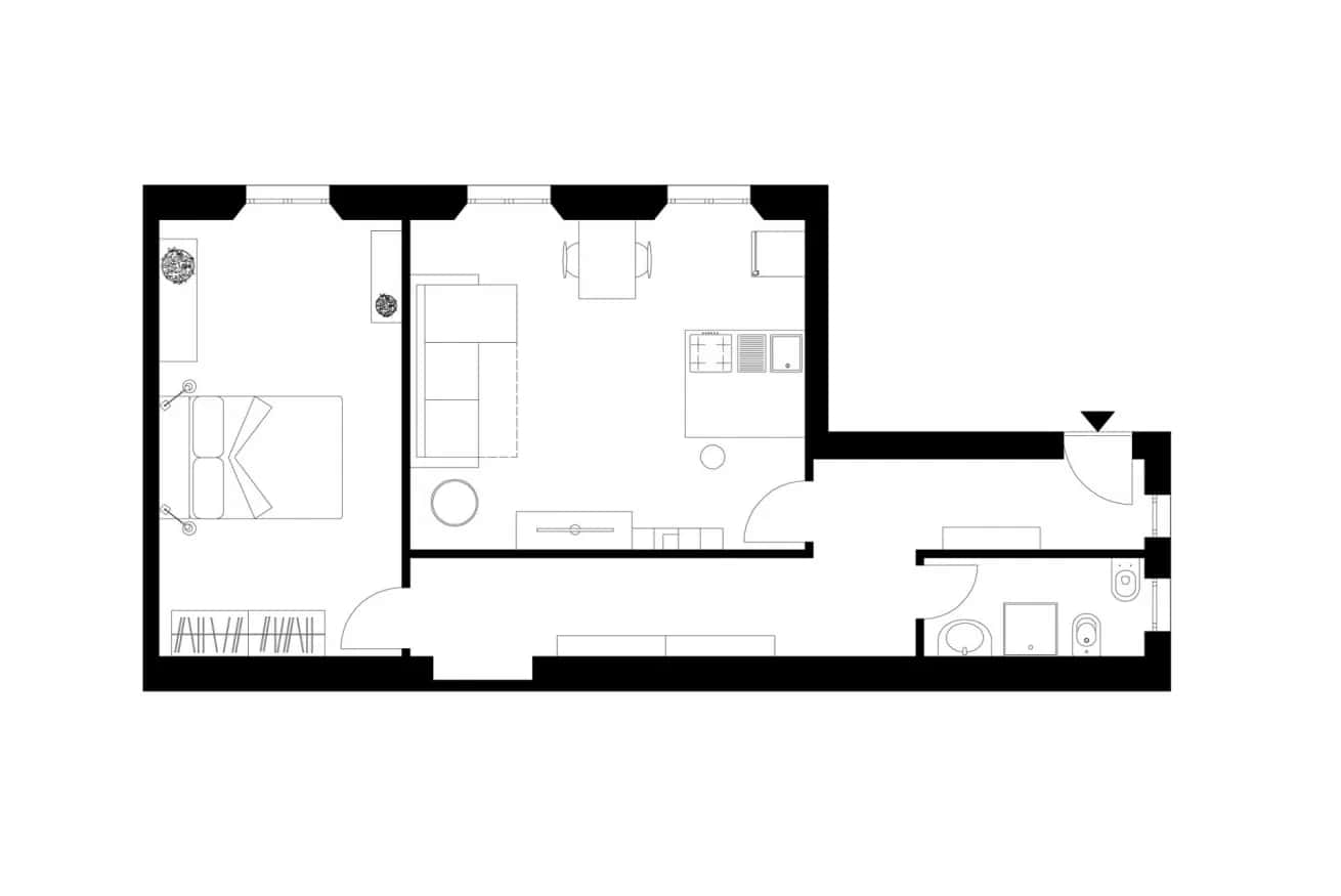 Apartment Milan, 1 bed — photo 6