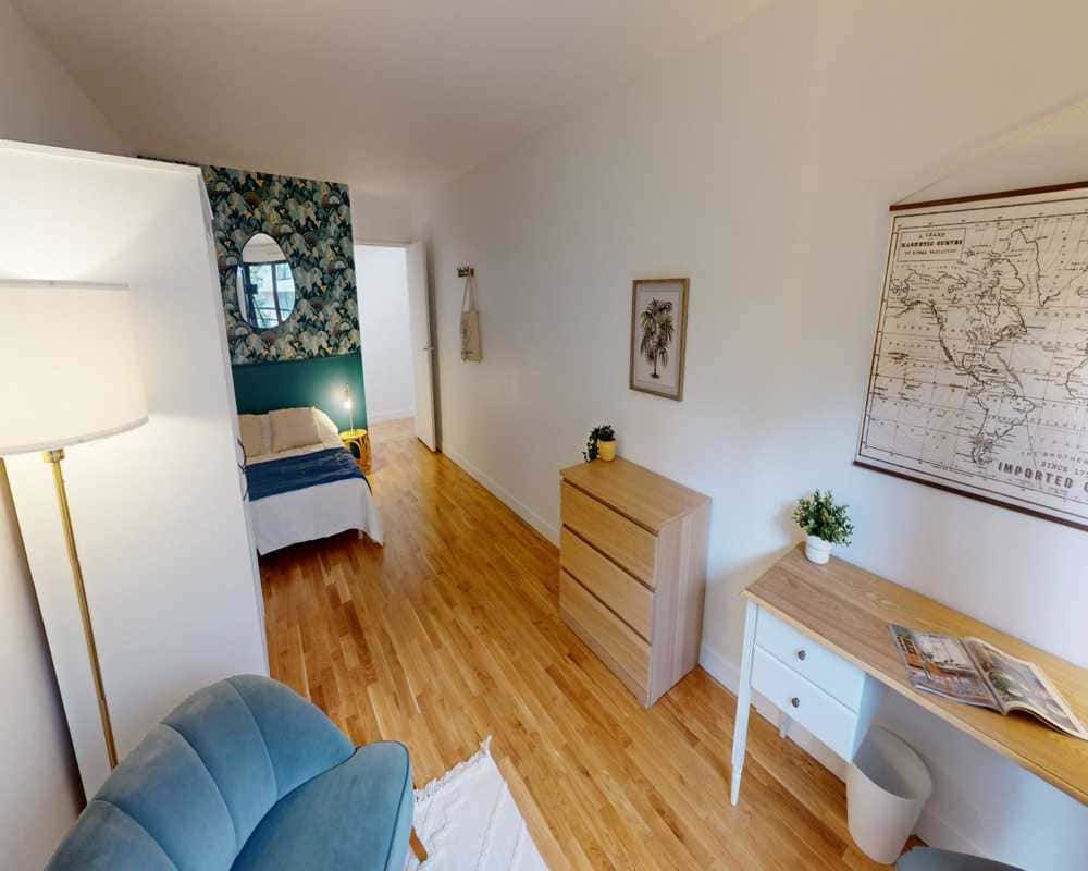 Chambre dans le Place Georges Pompidou