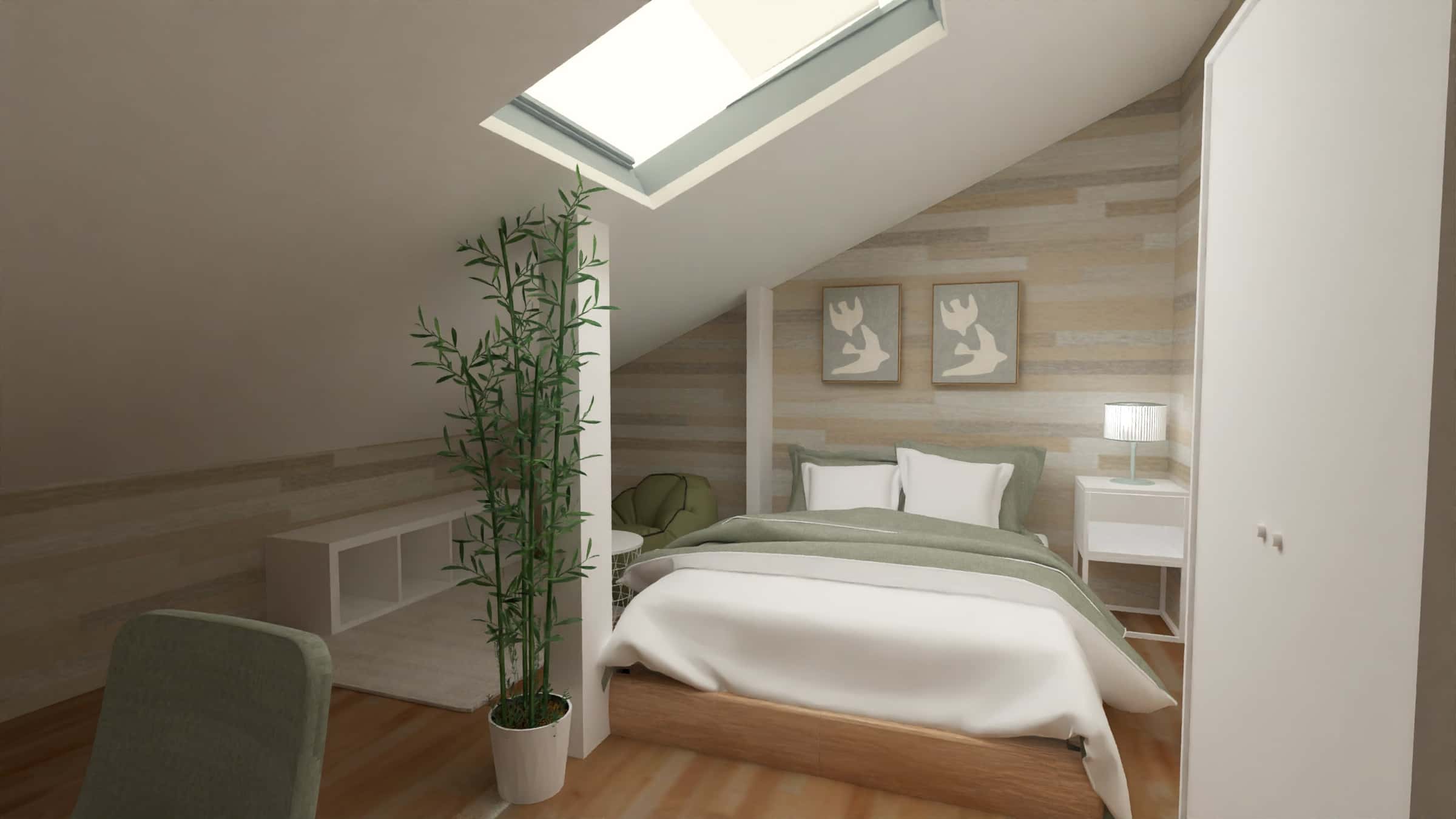 Move into this 10 m² bedroom
