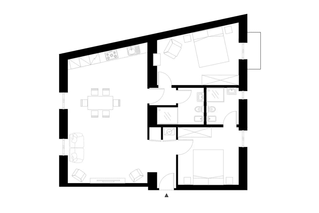 Apartment Milan, 2 beds — photo 37