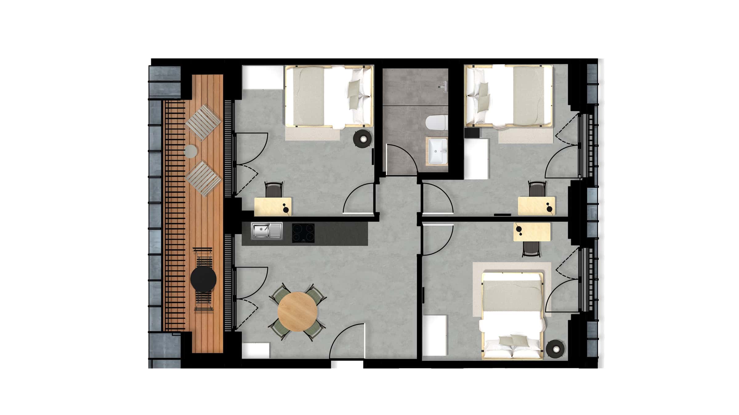 Zimmer in der Sickingenstrasse -