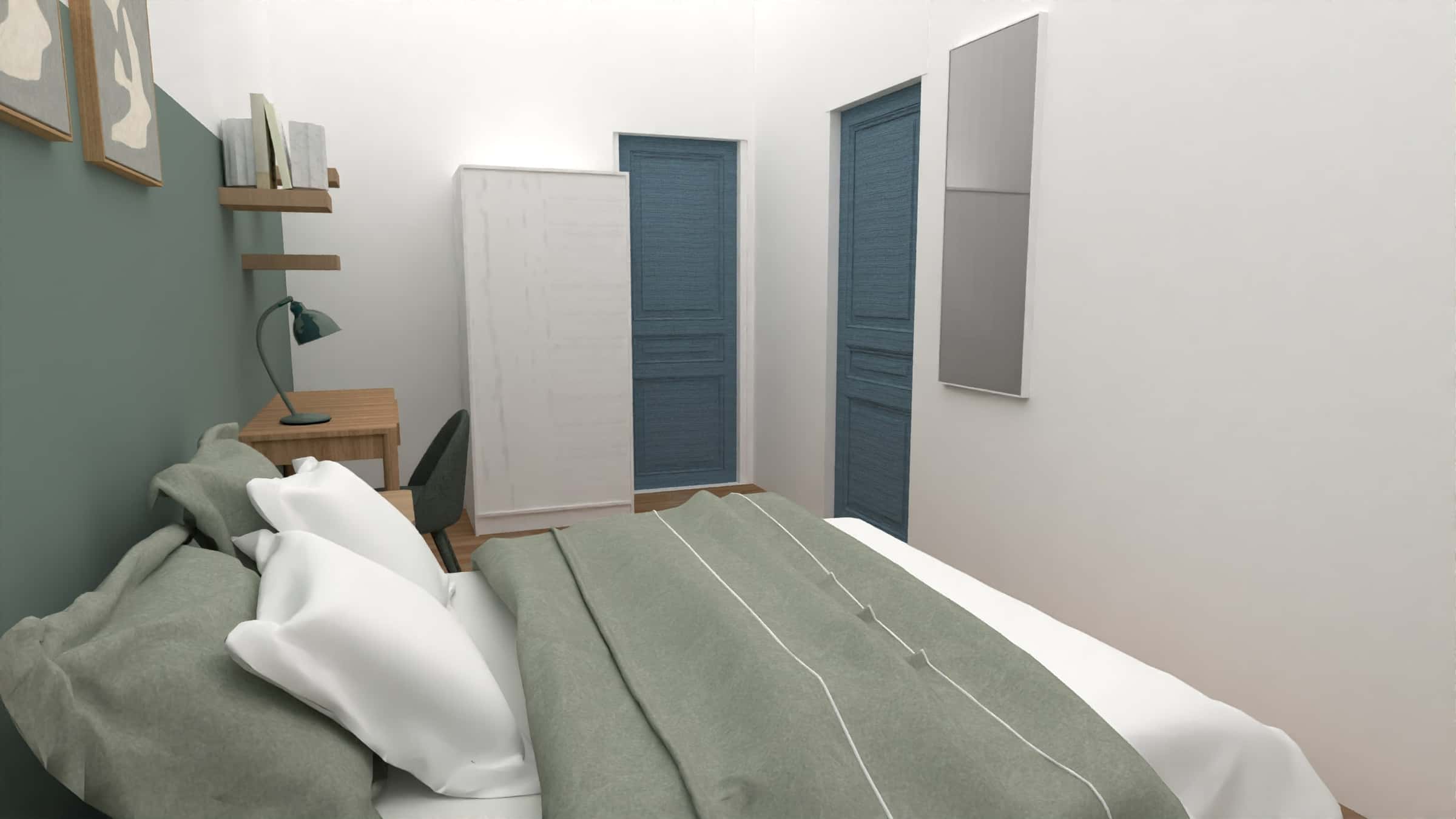 Move into this 13 m² bedroom