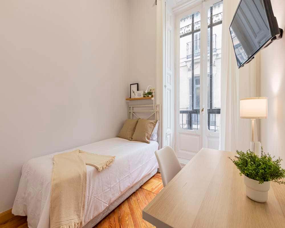 Habitación individual en la San Lorenzo