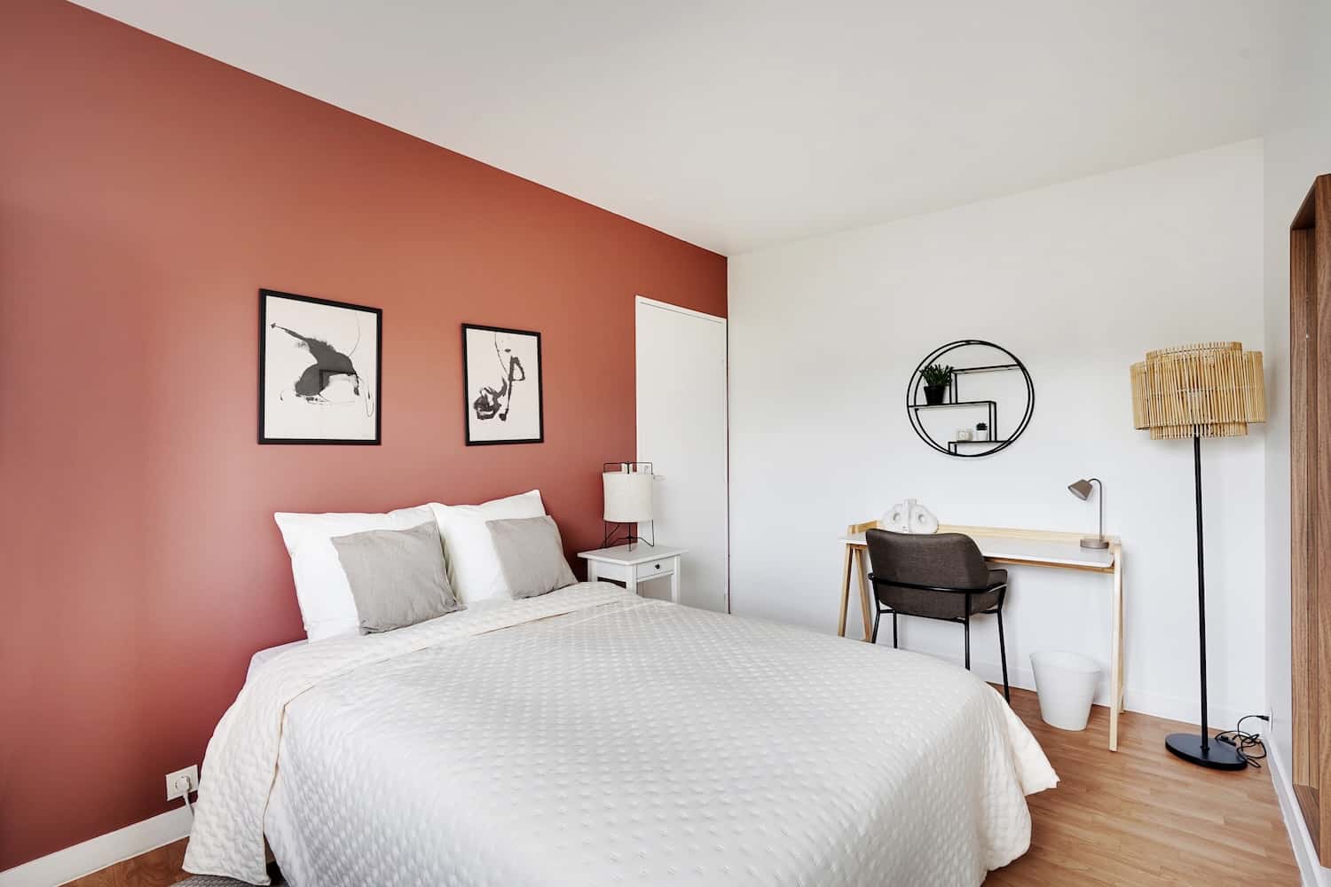 Move into this peaceful 12 m² room