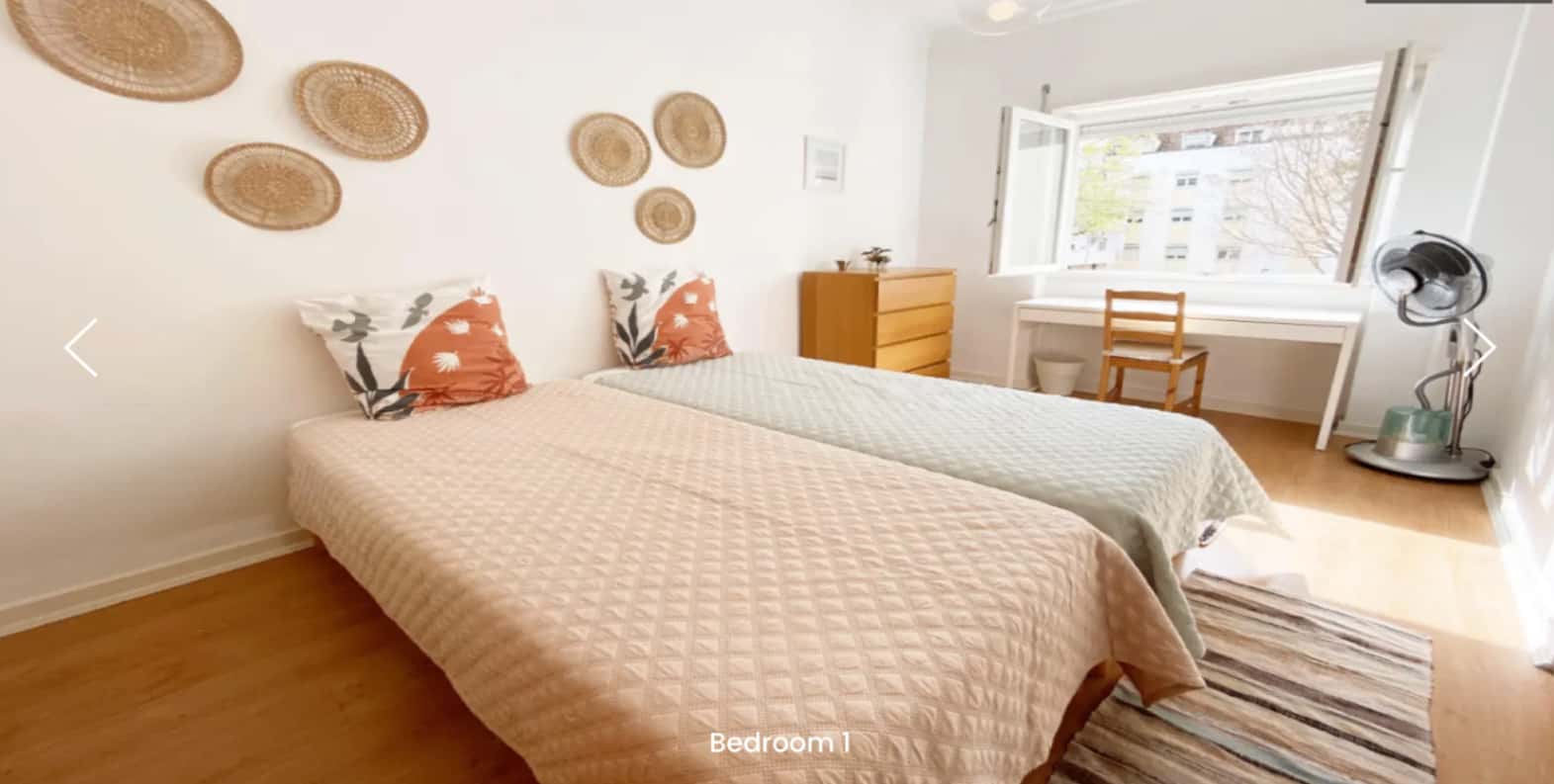 2-bedroom apartment for rent to postgraduate students in Algés