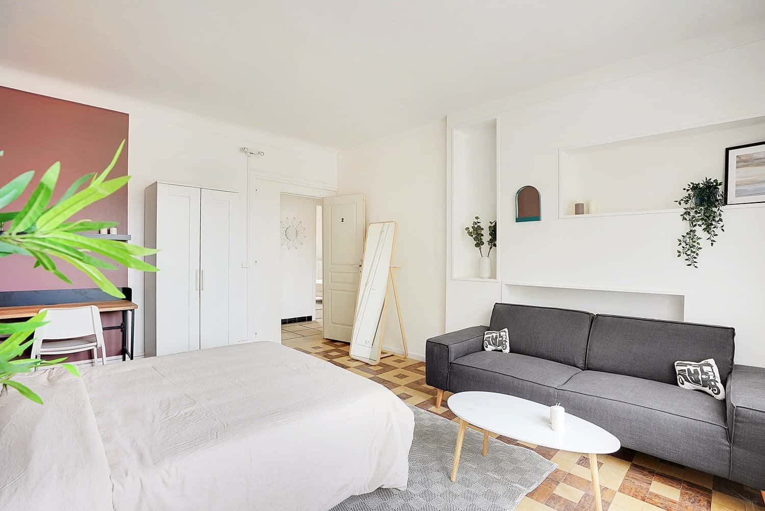 Move into this comfortable 17 m² room near Paris