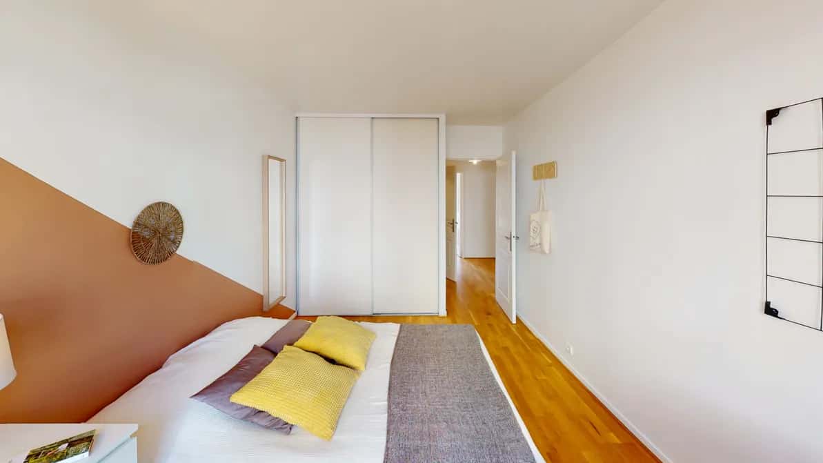 Quarto em Rue Pierre Lhomme, Courbevoie para 89 m² com 4 quartos