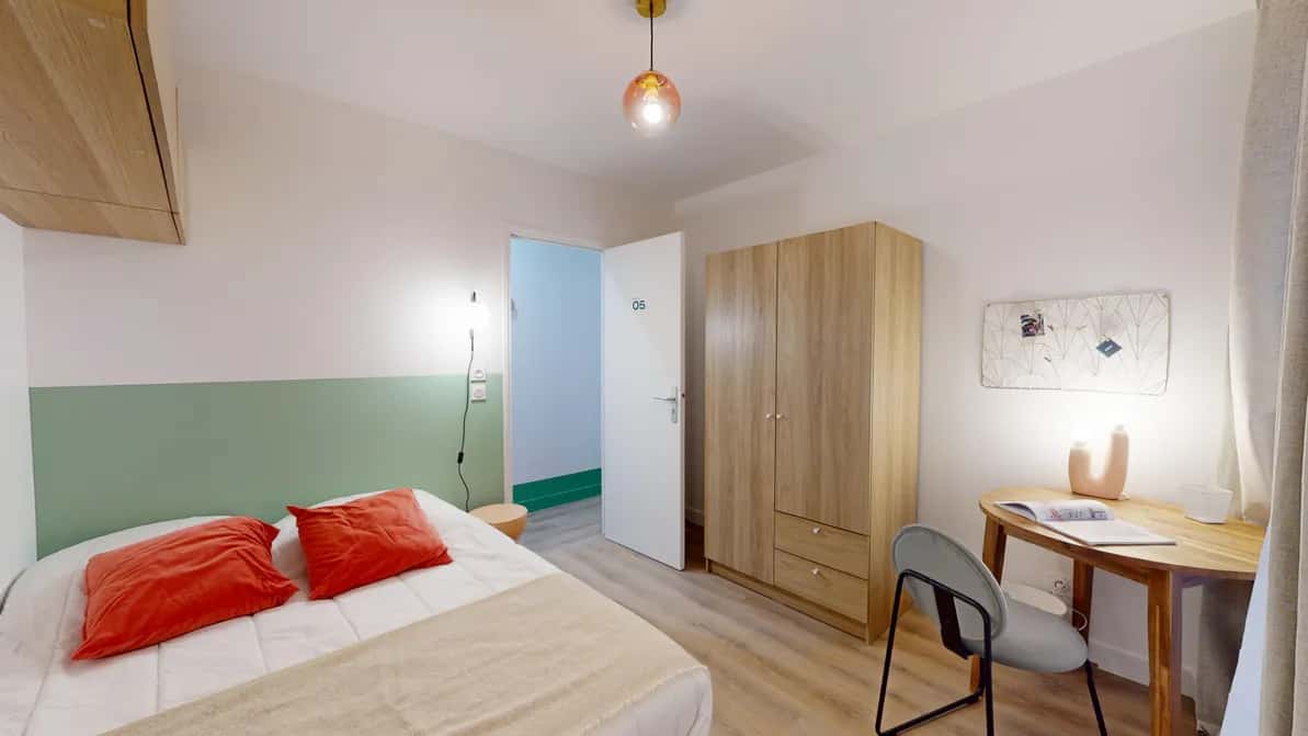 Chambre dans le 23 Rue du Buisson Saint-Louis