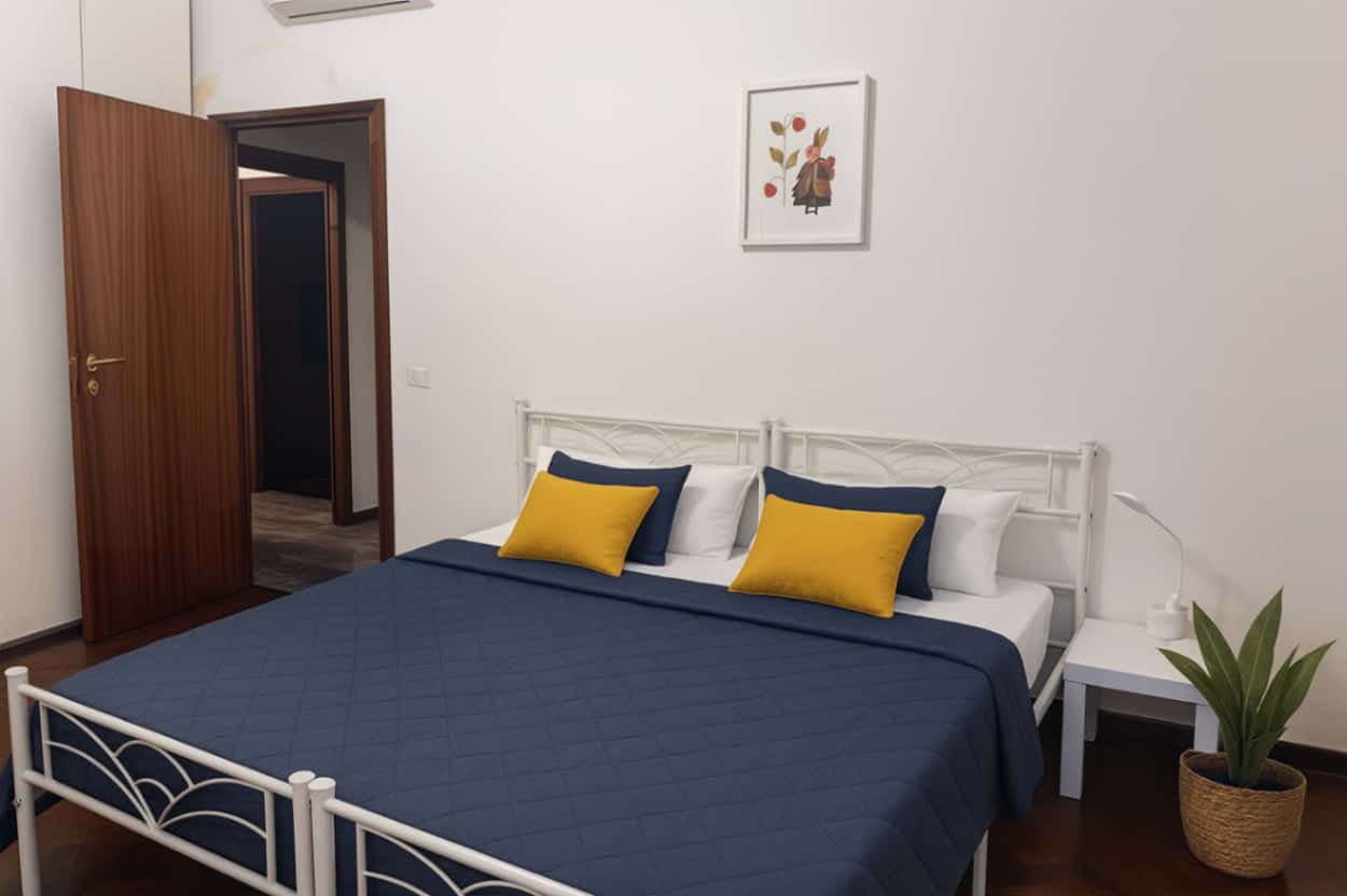 Ampia stanza doppia con aria condizionata