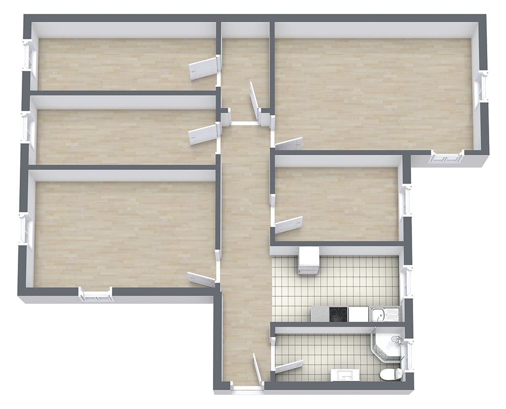 Zimmer in der Flughafenstraße 21