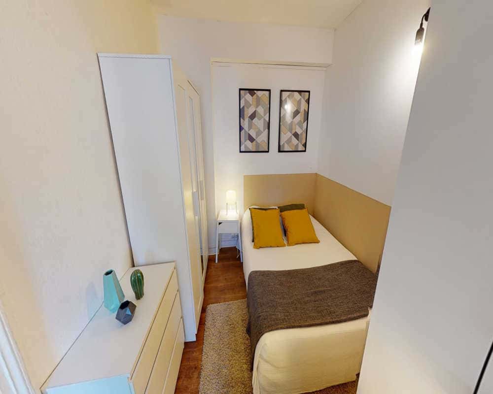 Chambre dans le boulevard d'Arcole