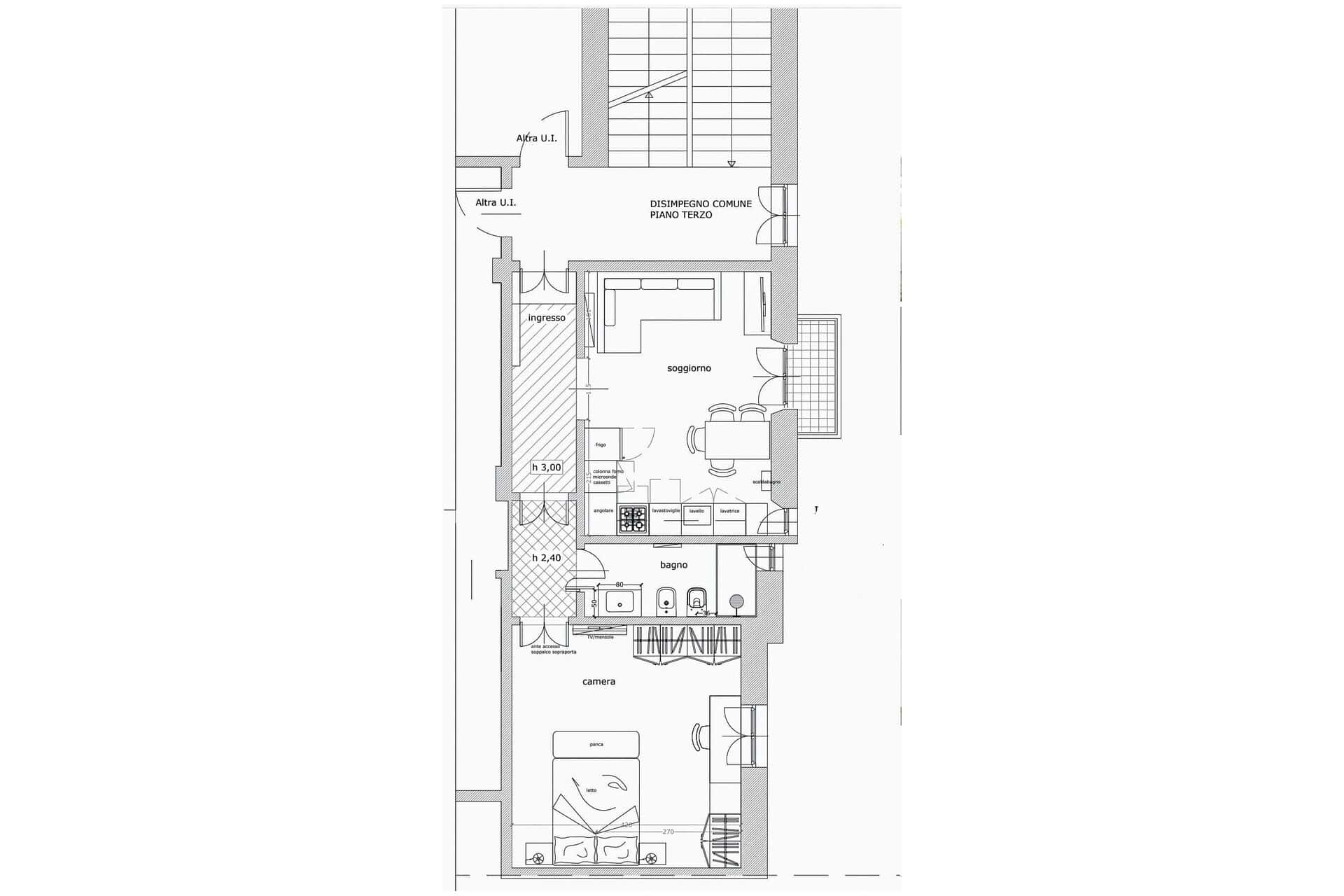 Apartment Milan, 1 bed — photo 24