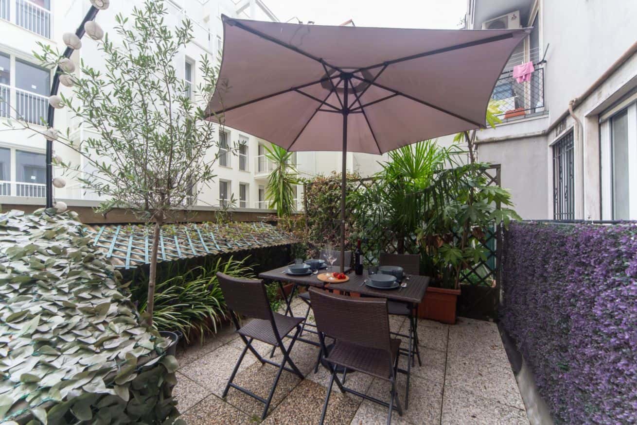 Bilocale con terrazzo in Corso Sempione