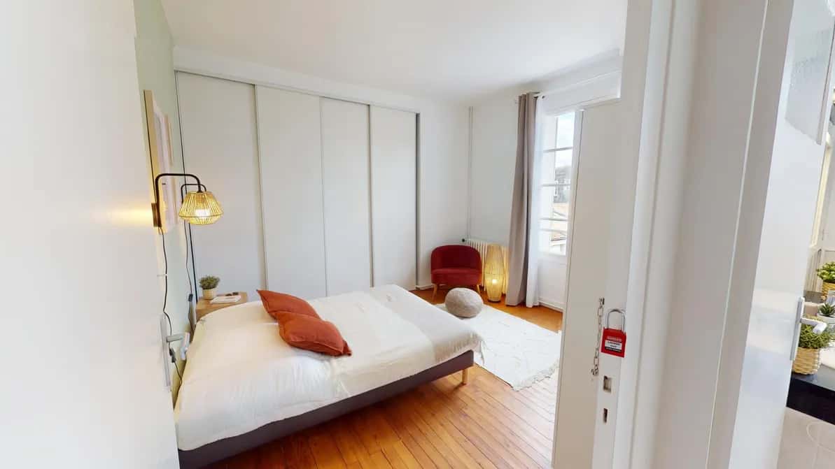 Chambre dans le 61 Rue du Jardin public