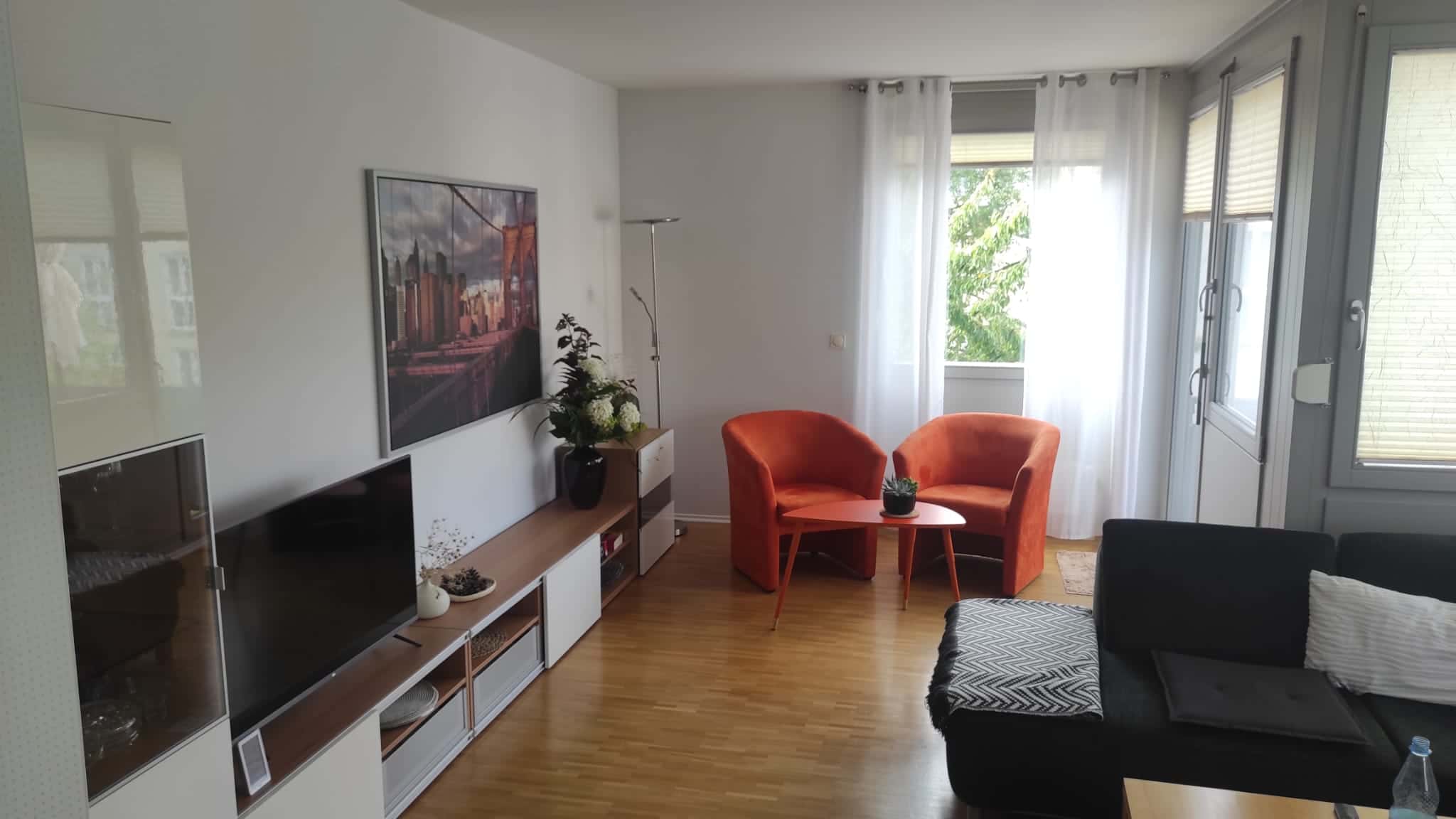 Wohnen auf Zeit: 3-Zi.-wohnung, traumhafte Lage, nahe Klinikum