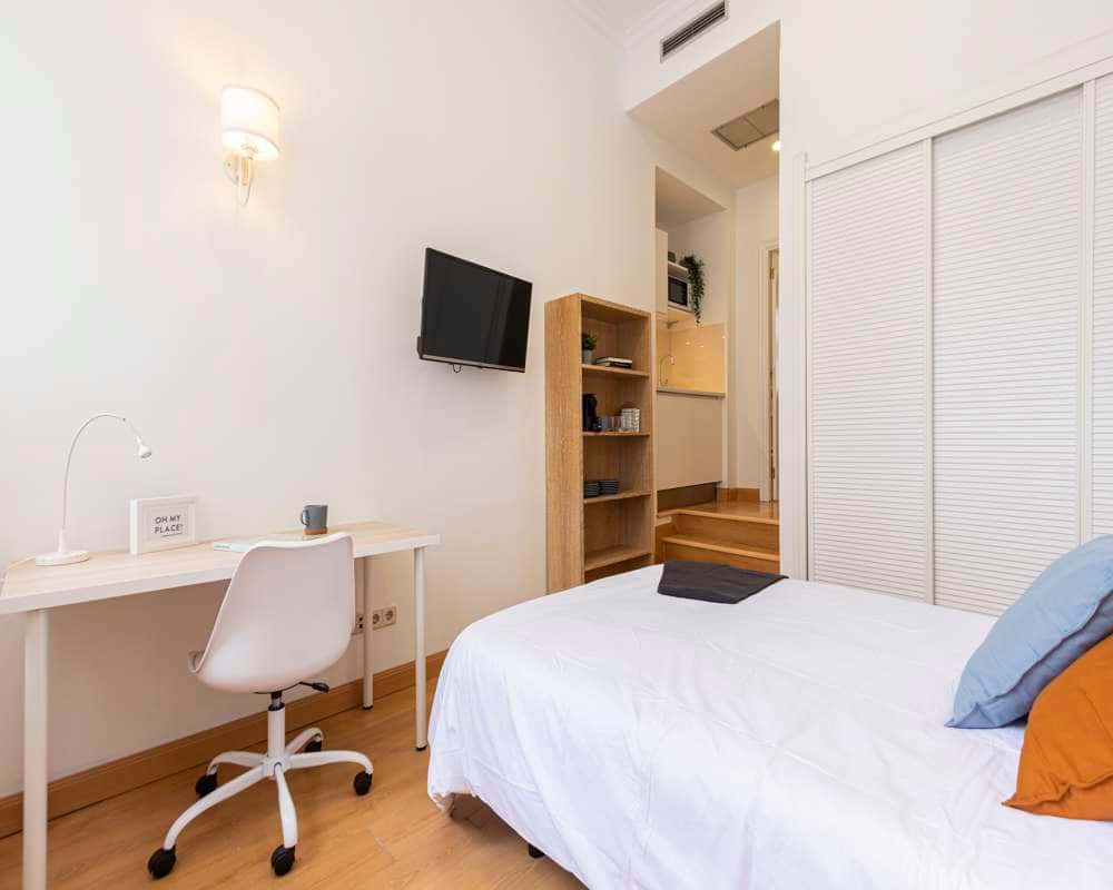 Habitación individual en la San Lorenzo