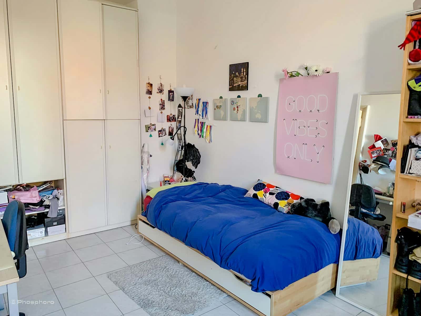 1 double room 0