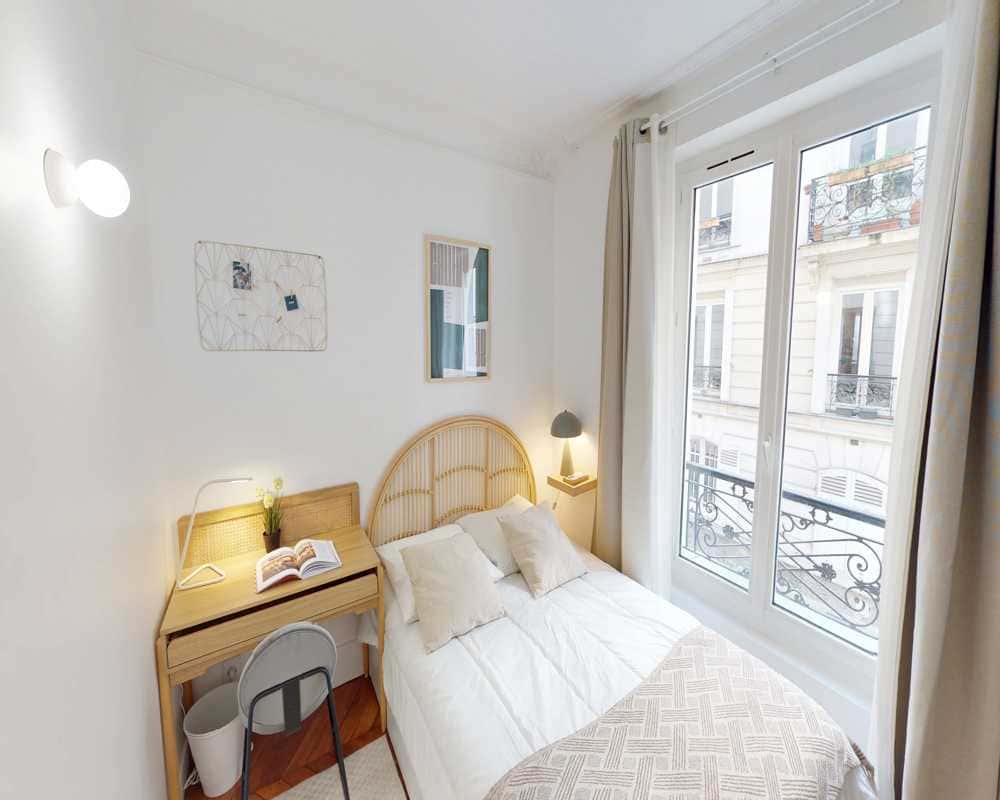 Chambre dans le Cité Condorcet