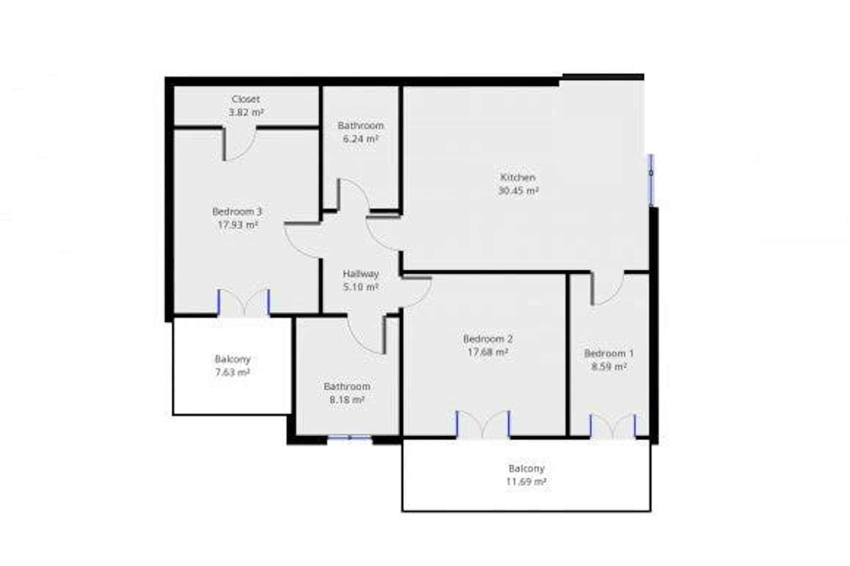 Apartment Milan, 3 beds — photo 19