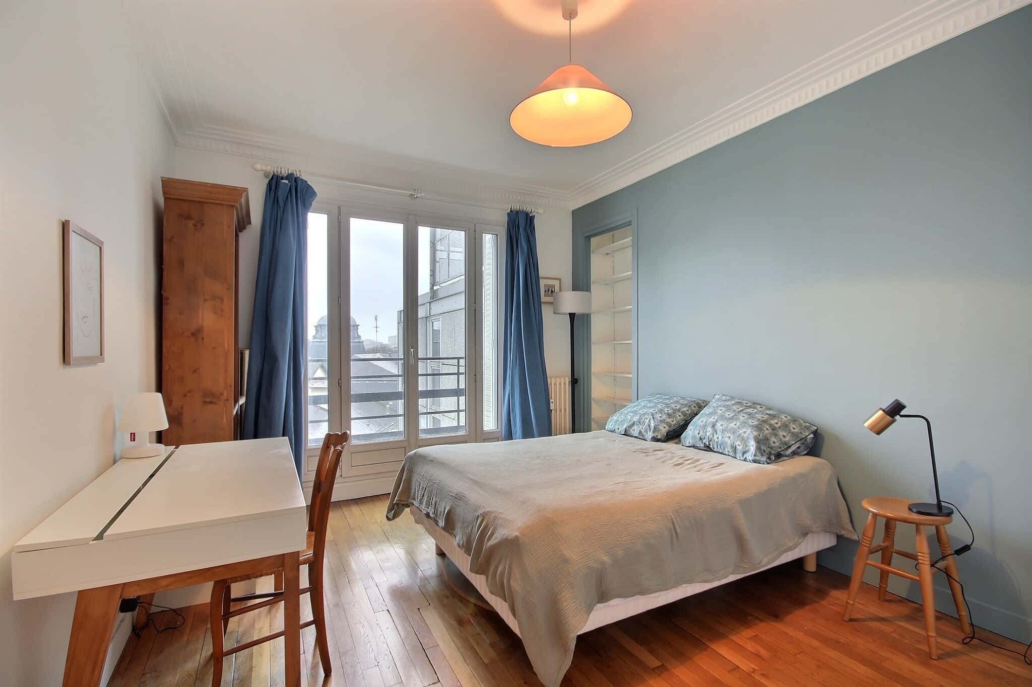Location Appartement meublé 2 chambres - 72m² - Port Royal / Raspail - Paris