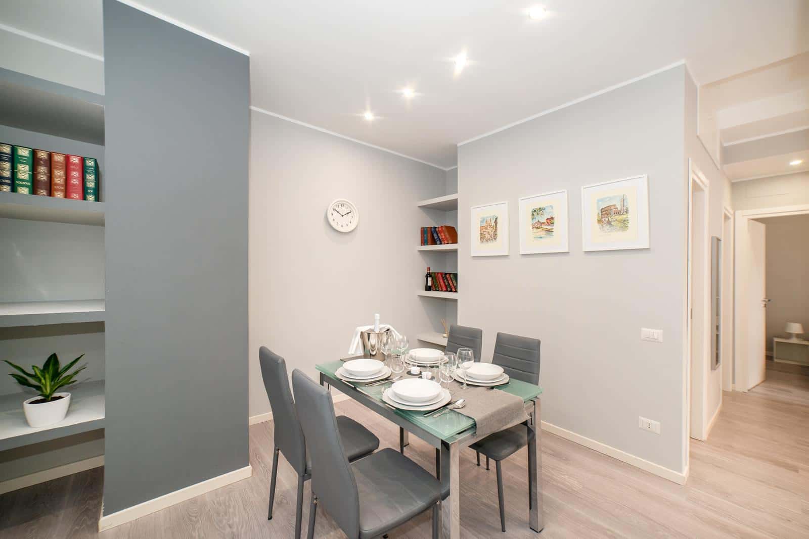Apartamento em Via Carlo Pascal, Roma para 60 m² com 2 quartos
