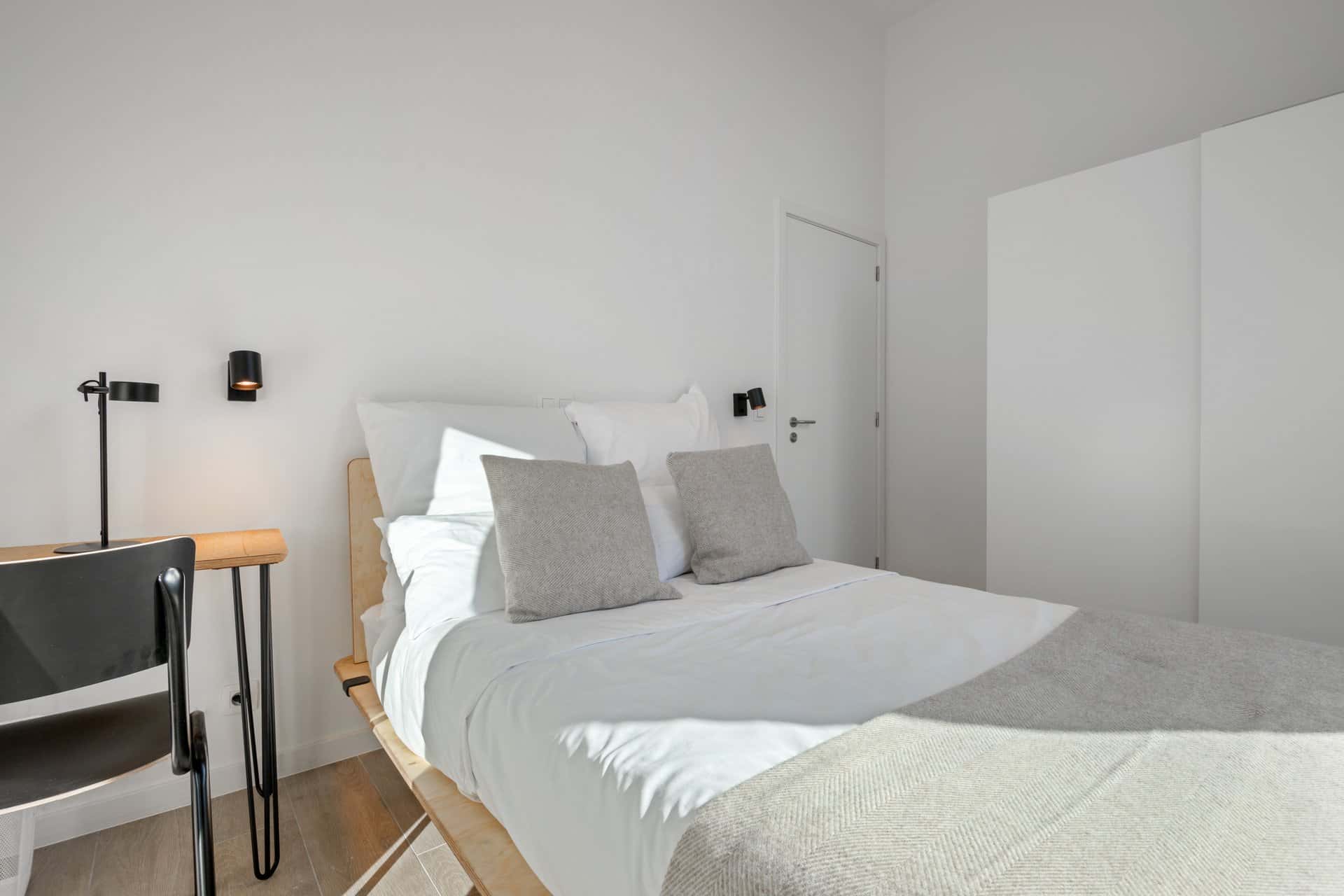 Stanza in Chaussée d'Anvers, Bruxelles di 92 m² con 2 camere