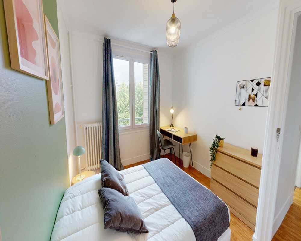 Chambre dans le Rue de Saussure