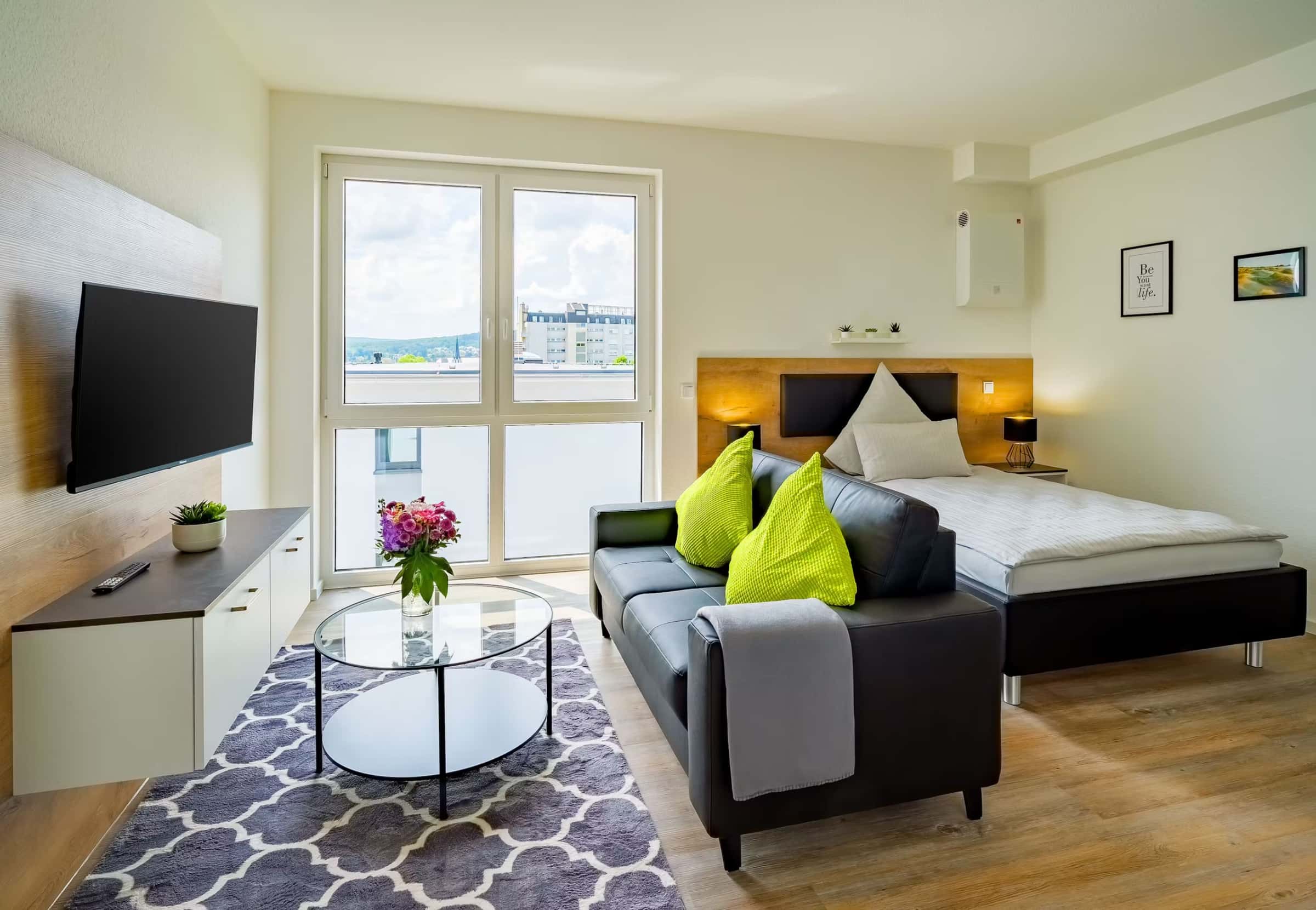 Exclusive studio apartment, furnished and fully equipped in Bad Nauheim